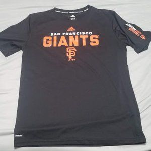 Boys San Francisco Giants Dri-Fit Adidas Shirt